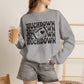 GILDAN -Touchdown Football Sweatshirt — Retro 'TOUCHDOWN' Graphic Crewneck