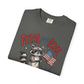 Feral But Free Since 1776 T-Shirt — Cute Raccoon American Flag Patriotic Tee