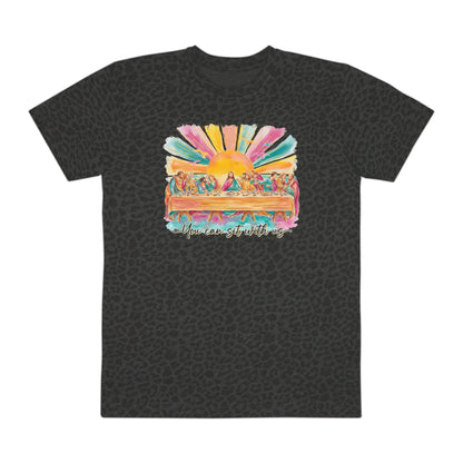 Sunset Surf Van T‑Shirt — Colorful Beach Sunrise Graphic Tee