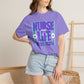 COMFORT COLORS - Nurse Life T-Shirt — "Some Days You Run It, Some Days It Runs You"