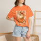 COMFORT COLORS - Pumpkin Stack 'Boo Y'all' Fall T-Shirt — Autumn Floral Halloween Tee