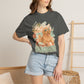 COMFORT COLORS - Dog Days of Summer T-Shirt — Retro Golden Retriever Beach Tee
