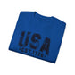 GILDAN - USA EST.1776 T-Shirt — Vintage Patriotic American Tee for 4th of July