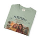 *** SPECIAL ORDER - RHONDA FREEMAN *** Travel Buddies T‑Shirt — "Passport? Maximum? Bet!" Retro Vacation Photo Tee