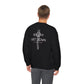 GILDAN - GET DOWN IN THE GOSPEL ADULT SWEATSHIRT GRAY CAMO CROSS