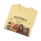 *** SPECIAL ORDER - RHONDA FREEMAN *** Travel Buddies T‑Shirt — "Passport? Maximum? Bet!" Retro Vacation Photo Tee