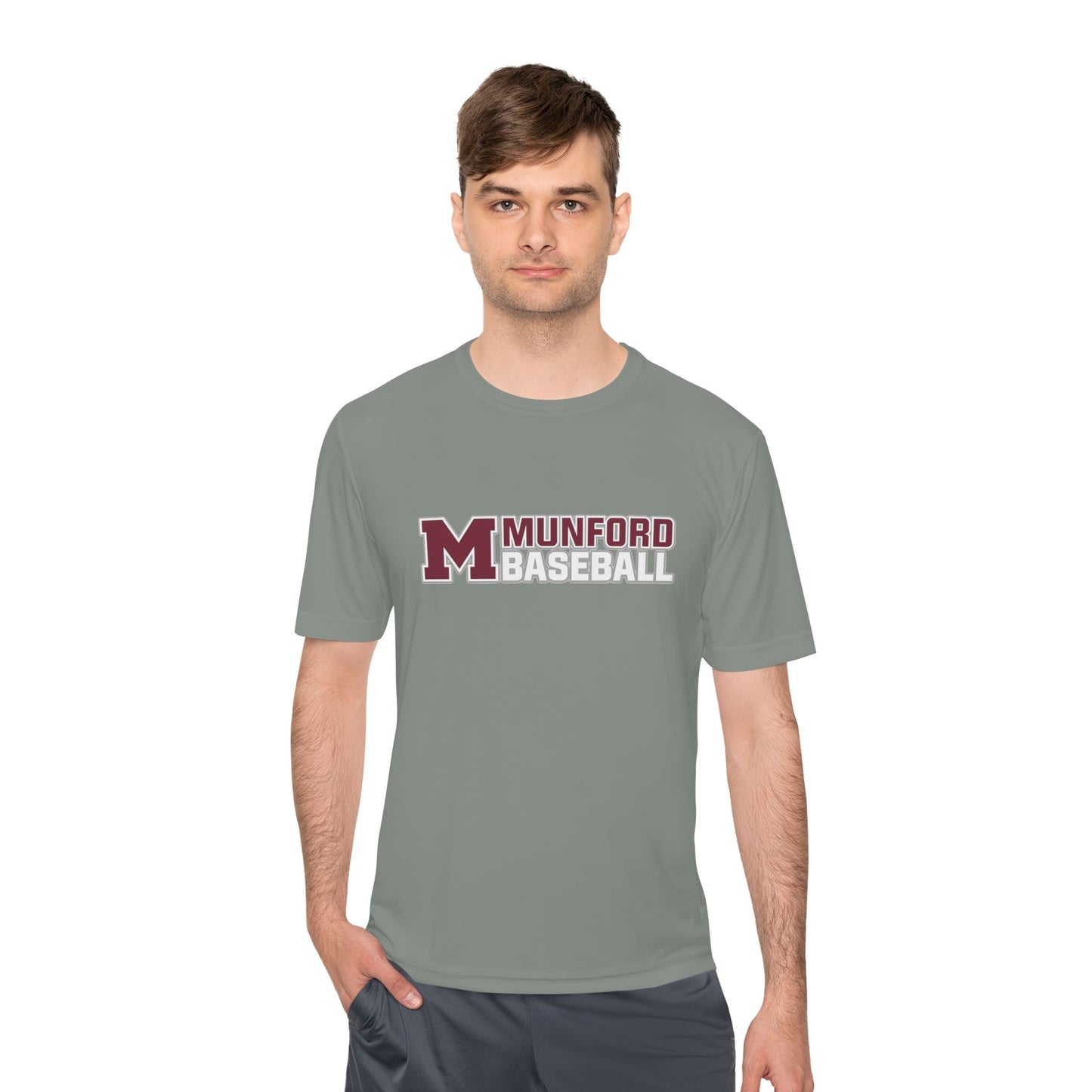 Munford Baseball Moisture-Wicking Tee