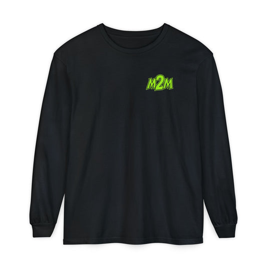 *** SPECIAL REQUEST - COMFORT COLORS - JENNIFER KEITH - M2M Neon Logo Long Sleeve T-Shirt