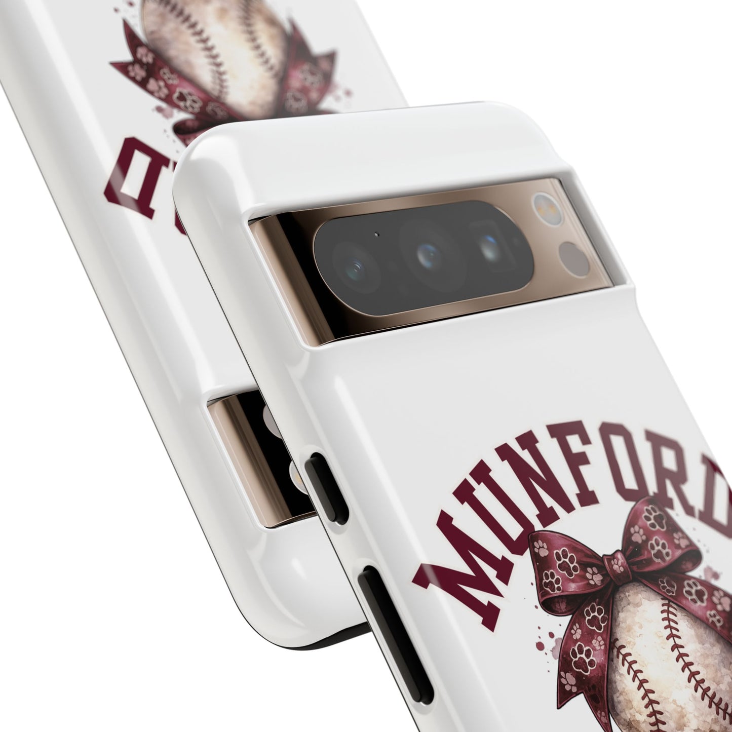 *** NEED TO PERSONALIZE THIS ? - DO NOT PURCHASE THIS ITEM - EMAIL ME @REFININGFAITHCOMPANY@GMAIL.COM - Munford Cougars Baseball Phone Case - Tough Cases Sports Team Phone Cover
