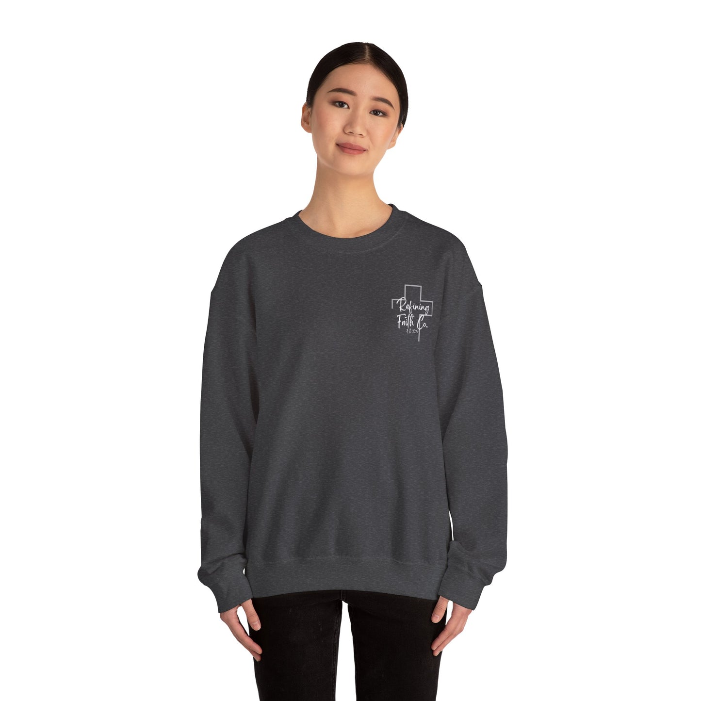 YOU ARE SO LOVED WHITE FONT ADULT SWEATSHIRT