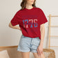 COMFORT COLORS - 1776 America Graphic T-Shirt — Patriotic Independence Day Tee