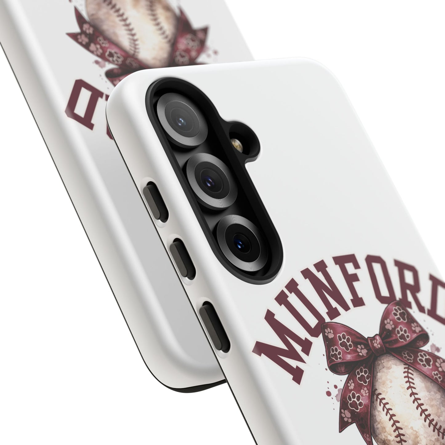 *** NEED TO PERSONALIZE THIS ? - DO NOT PURCHASE THIS ITEM - EMAIL ME @REFININGFAITHCOMPANY@GMAIL.COM - Munford Cougars Baseball Phone Case - Tough Cases Sports Team Phone Cover