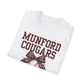 Munford Cougars Softball Tee — Baseball with Bow Team Shirt