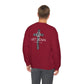 GILDAN - GET DOWN IN THE GOSPEL ADULT SWEATSHIRT GRAY CAMO CROSS