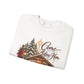 GILDAN - Crewneck Sweatshirt - 'Come Let Us Adore Him' Nativity Christmas Sweatshirt