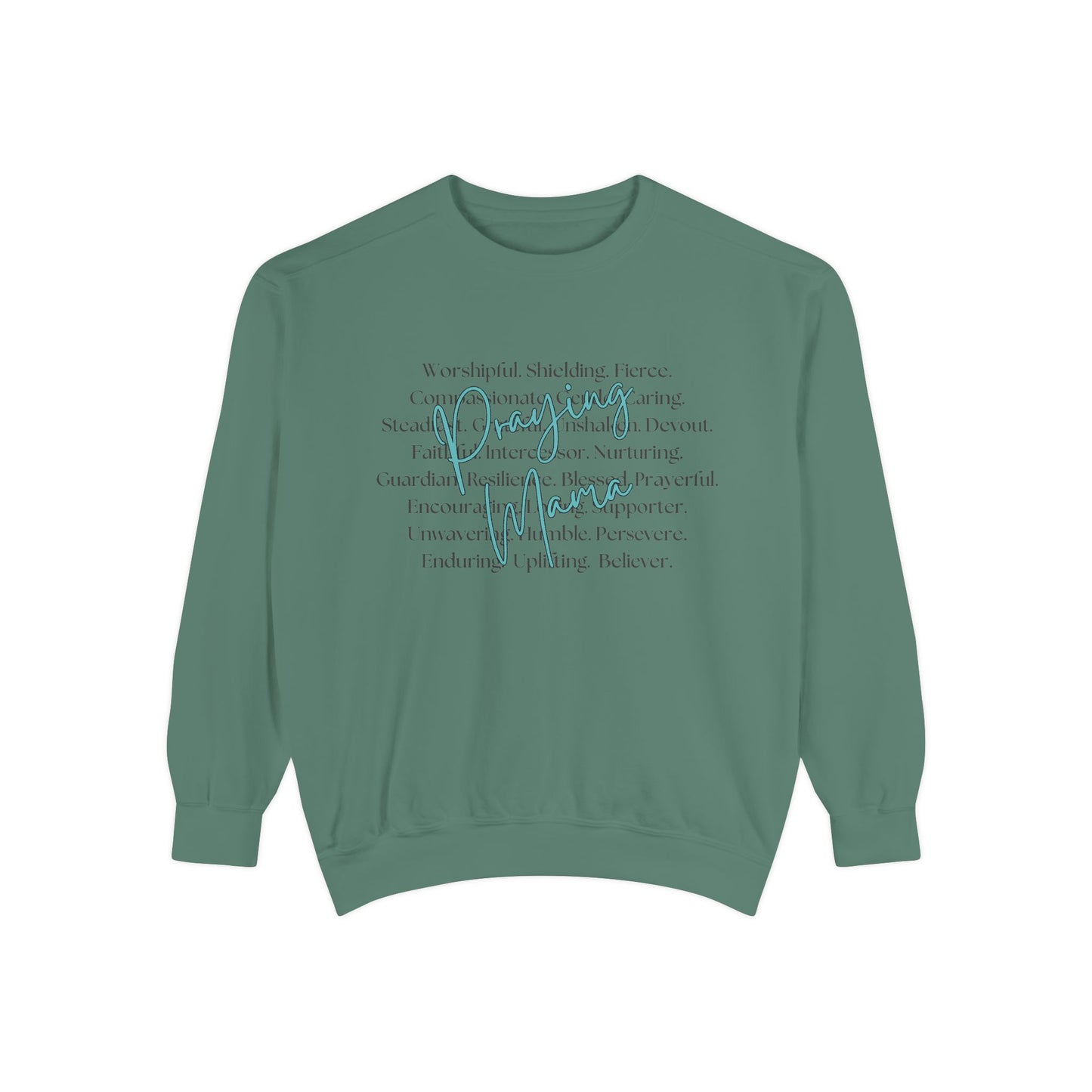 COMFORT COLORS - Peace Script Sweatshirt — Inspirational 'Peace' Typography Crewneck