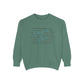 COMFORT COLORS - Peace Script Sweatshirt — Inspirational 'Peace' Typography Crewneck