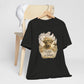 Christian Cow Graphic Tee - "Don't Follow the Herd, Follow the Word" Floral Cross T-Shirt