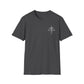 Christian T-Shirt — “He Must Increase, I Must Decrease” Cross Graphic