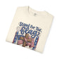 COFORT COLORS - Stand For The Flag Kneel For The Cross T-Shirt