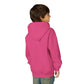 YOUTH COUGARS HOODIE WHITE FONT