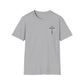 Christian T-Shirt — “He Must Increase, I Must Decrease” Cross Graphic