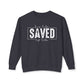 COMFORT COLORS - Saved By Grace Sweatshirt — Christian Inspirational Crewneck
