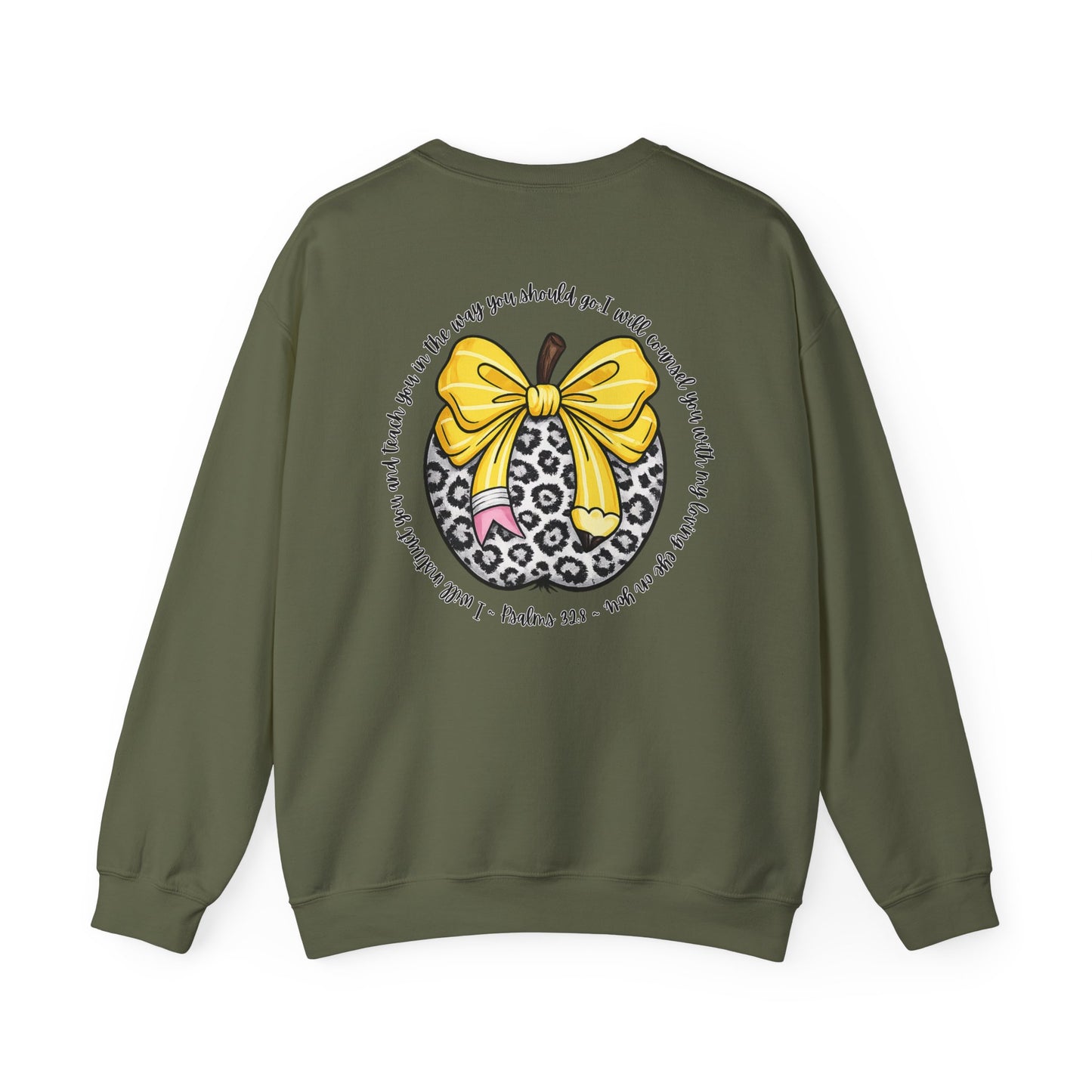 GILDAN - WORLD'S BEST TEACHER  - WITH FRONT AND BACK PRINTING