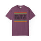 COMFORT COLORS - Softball Game T-Shirt – "People Think I'm Nice Until They Sit Beside Me at a Softball Game"