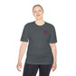 Moisture-Wicking Performance Tee with Maroon MC Chest Logo