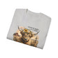 Cow Floral Tee — "Follow the Word, Not the Herd" Graphic T-Shirt