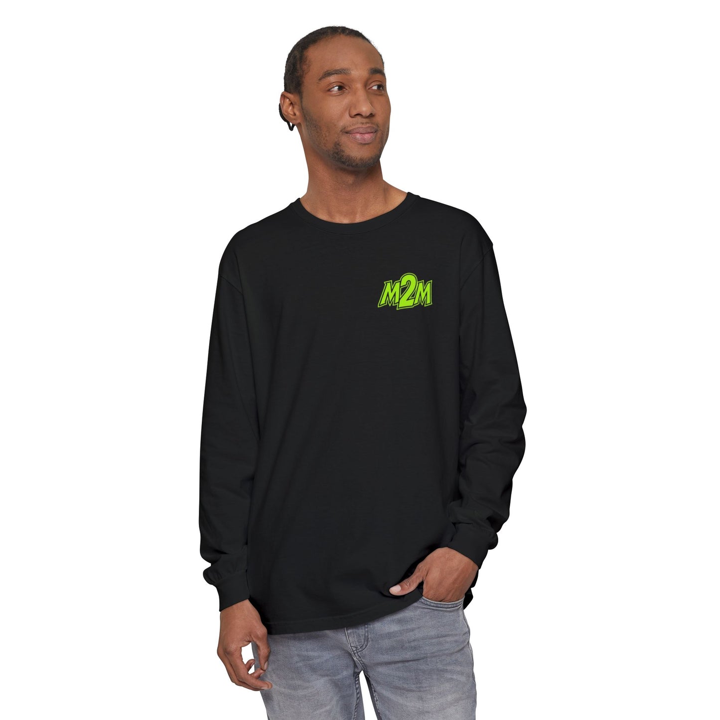 *** SPECIAL REQUEST - JENNIFER KEITH - M2M Neon Logo Long Sleeve T-Shirt