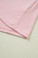 Light Pink Solid Color Bow Textured Patchwork Long Sleeve Tee