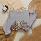 GILDAN - Crewneck Sweatshirt - 'Come Let Us Adore Him' Nativity Christmas Sweatshirt