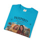 *** SPECIAL ORDER - RHONDA FREEMAN *** Travel Buddies T‑Shirt — "Passport? Maximum? Bet!" Retro Vacation Photo Tee