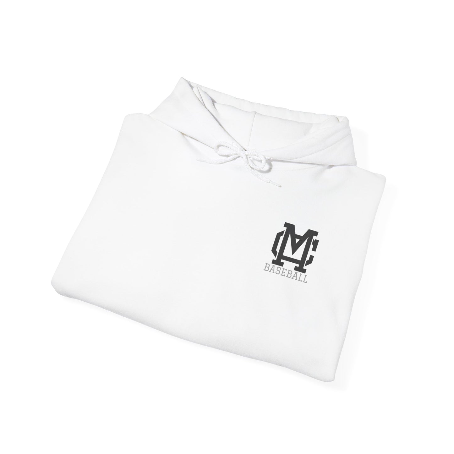Munford Cougars Baseball Adult Hoodie | Munford M Logo Sweatshirt