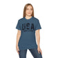 GILDAN - USA EST.1776 T-Shirt — Vintage Patriotic American Tee for 4th of July