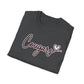 GILDAN - Cougars Script T-Shirt — Retro Pink Heart Team Tee