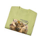 Cow Floral Tee — "Follow the Word, Not the Herd" Graphic T-Shirt