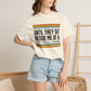 COMFORT COLORS - Softball Game T-Shirt – "People Think I'm Nice Until They Sit Beside Me at a Softball Game"