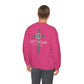 GET DOWN IN THE GOSPEL GRAY CROSS WHITE FONT