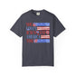 COMFORT COLORS - She Loves Jesus and America Too T-Shirt — Patriotic Christian Tee for Women (July 4th)