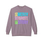 Crewneck Sweatshirt "His Mercy Rewrote My Story" — Inspirational Christian Graphic Pullover