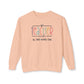 Custom Colors - Teacher Made All Day Every Day Crewneck Sweatshirt