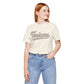 ** SPECIAL ORDER - RHONDA FREEMAN ** T-shirt — Trojans Leopard Script Logo