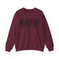 GILDAN -Cougars Crewneck Sweatshirt – “They Hate Us Because They Ain’t Us” Retro Sports Style