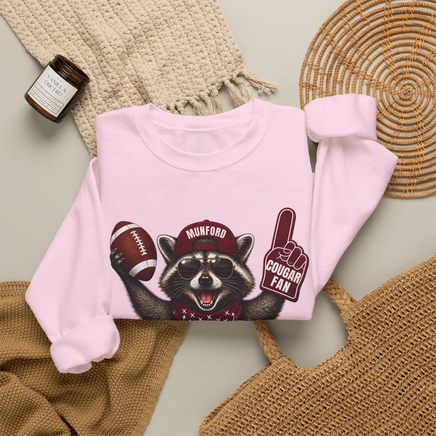 GILDAN - COUGARS - Unisex Heavy Blend™ Crewneck Sweatshirt