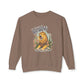 COMFORT COLORS - Roaring Lion Crewneck Sweatshirt — "The Lion Roars" Graphic