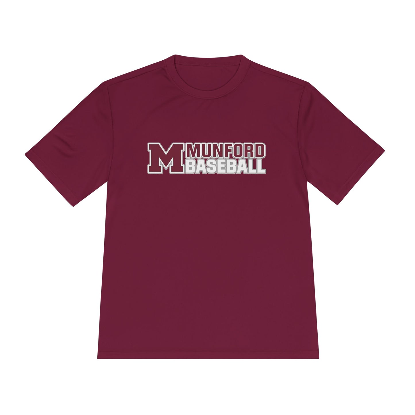 Munford Baseball Moisture-Wicking Tee