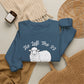 GILDAN -HE LEFT THE 99 WHITE FONT ADULT SWEATSHIRT